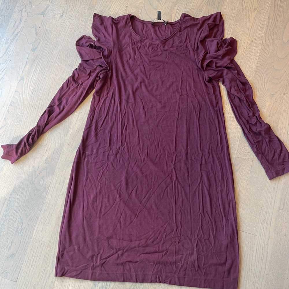 White House black market long sleeve dress